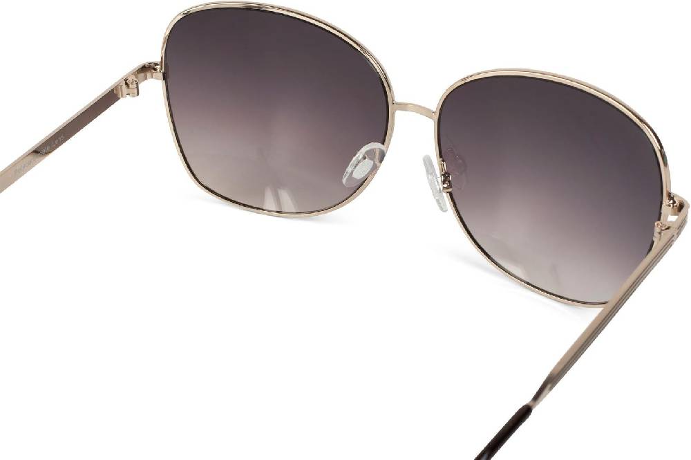 Stylebreaker Sonnenbrille mit Ovalen Gläsern & Metallgestell 50% Rabatt mit kostenlosem Versand