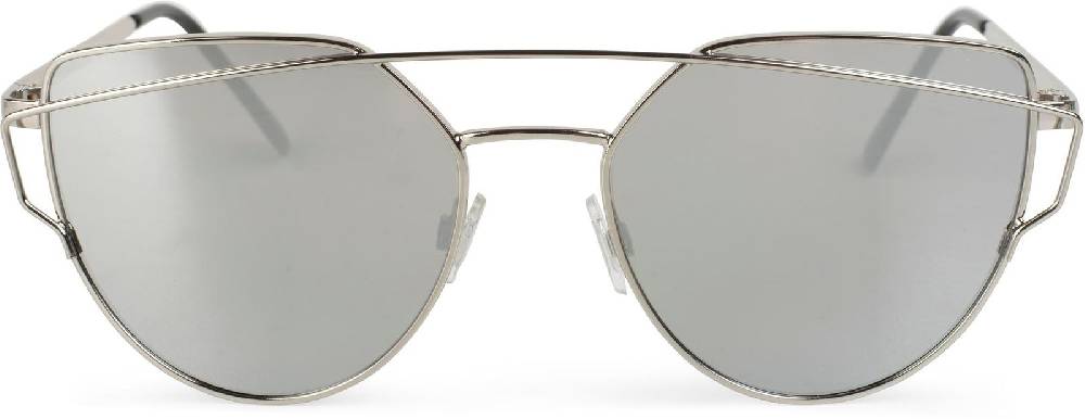 Stylebreaker Cat Eye Sonnenbrille mit Federscharnier und doppeltem Rahmen Kostenloser Versand international