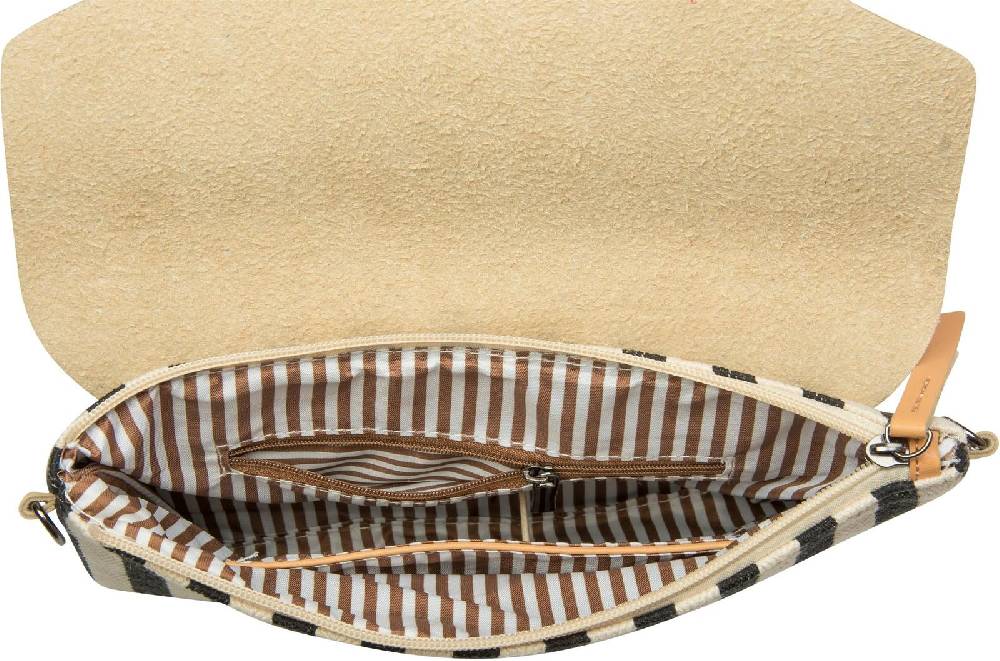Stylebreaker Envelope Clutch mit Streifen Begrenzt auf 3 Tage