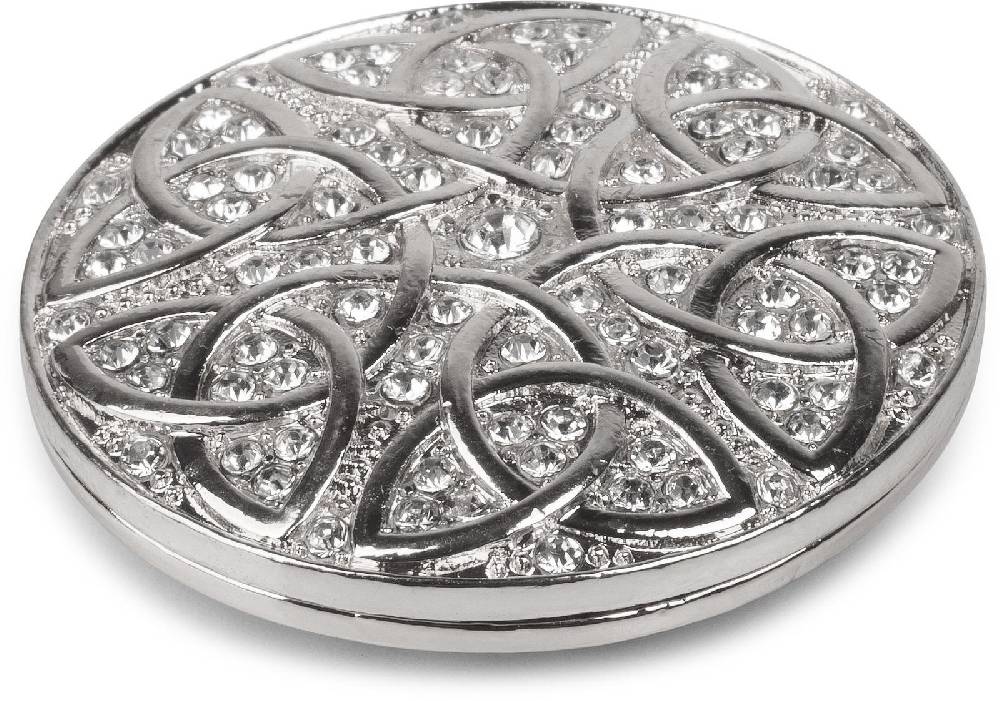 Stylebreaker Magnet Brosche mit Ornament und Strass Rabatte dieses Monats