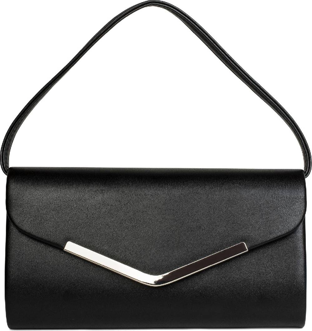 Stylebreaker Clutch im Envelope Design mit Metall Zierleiste Hotsell