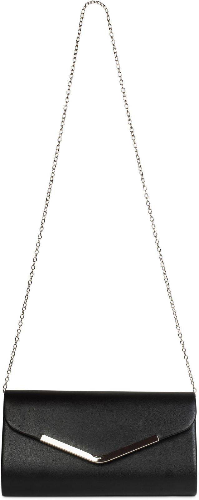 Stylebreaker Clutch im Envelope Design mit Metall Zierleiste Hotsell
