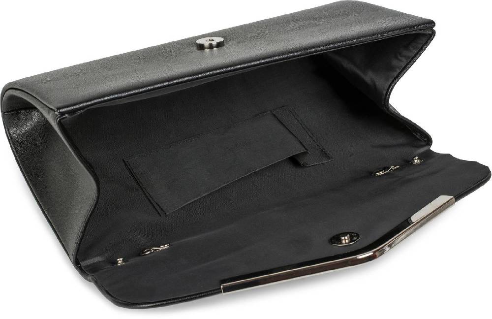 Stylebreaker Clutch im Envelope Design mit Metall Zierleiste Hotsell