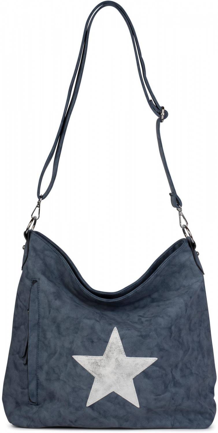 Stylebreaker Shopper mit Stern im Vintage Look VIP-Rabatte