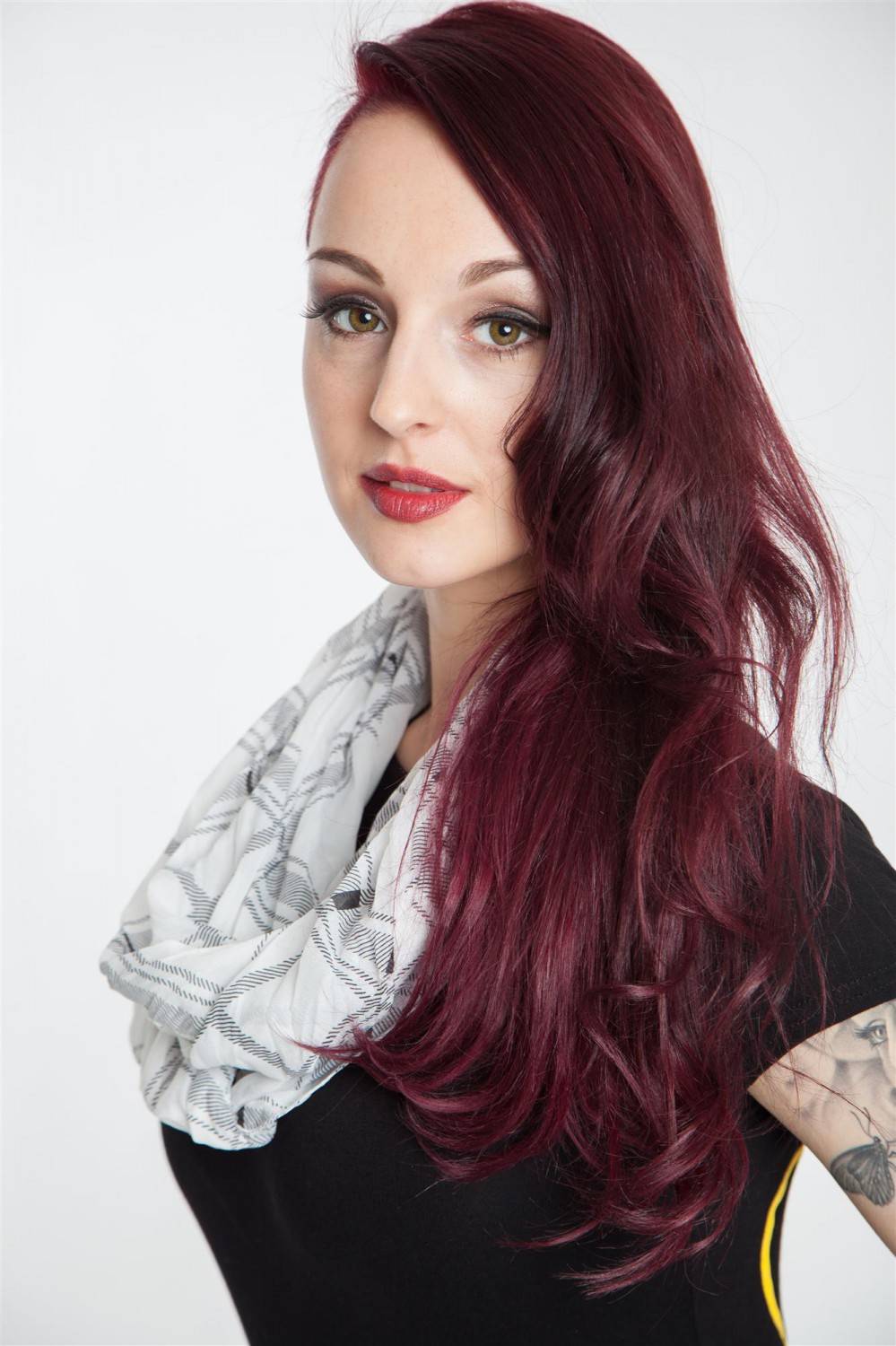 Stylebreaker Seidiger Loop mit Karomuster Letzte 2 Tage