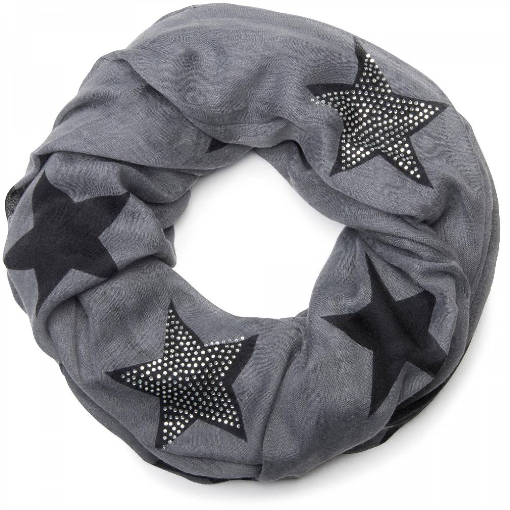 Stylebreaker Loop mit Sternen und Strass Applikation Bis zu 60% Rabatt