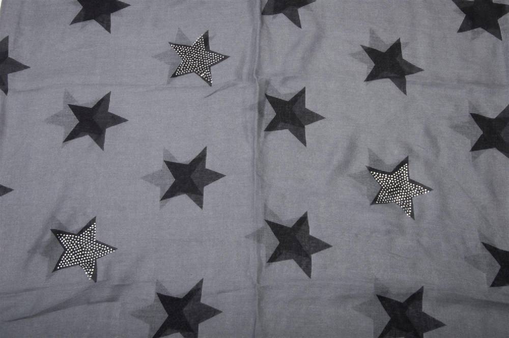 Stylebreaker Loop mit Sternen und Strass Applikation Bis zu 60% Rabatt