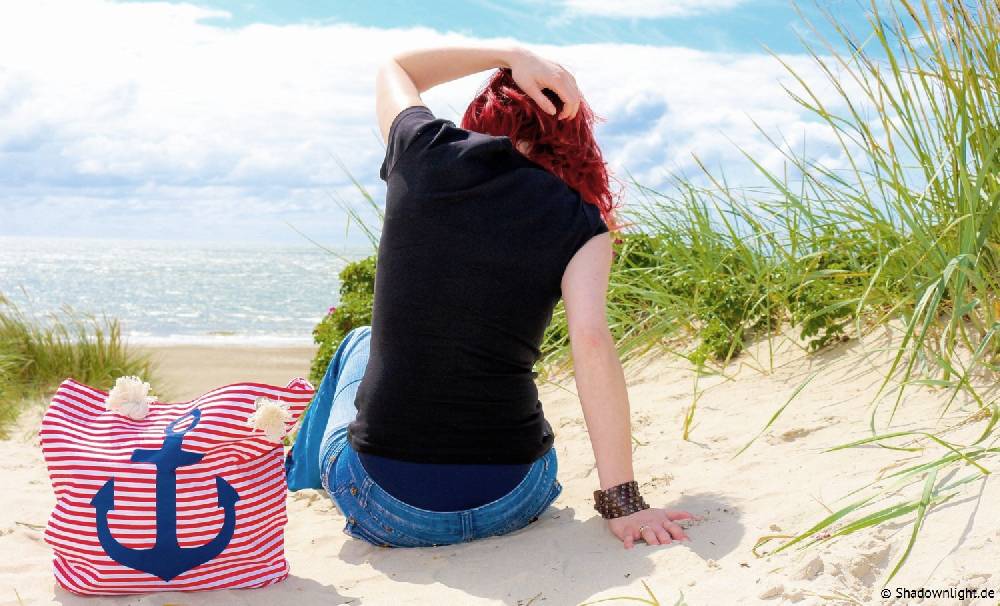 Stylebreaker Strandtasche mit Streifen und Anker Bis zu 55% Rabatt