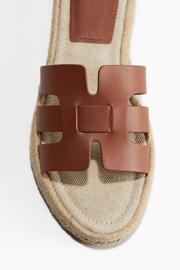H&M Espadrille-Sandalen Super Sparpreis