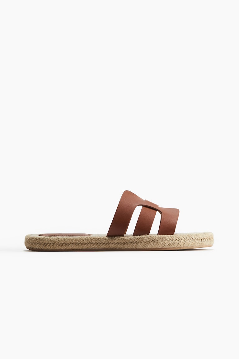 H&M Espadrille-Sandalen Super Sparpreis