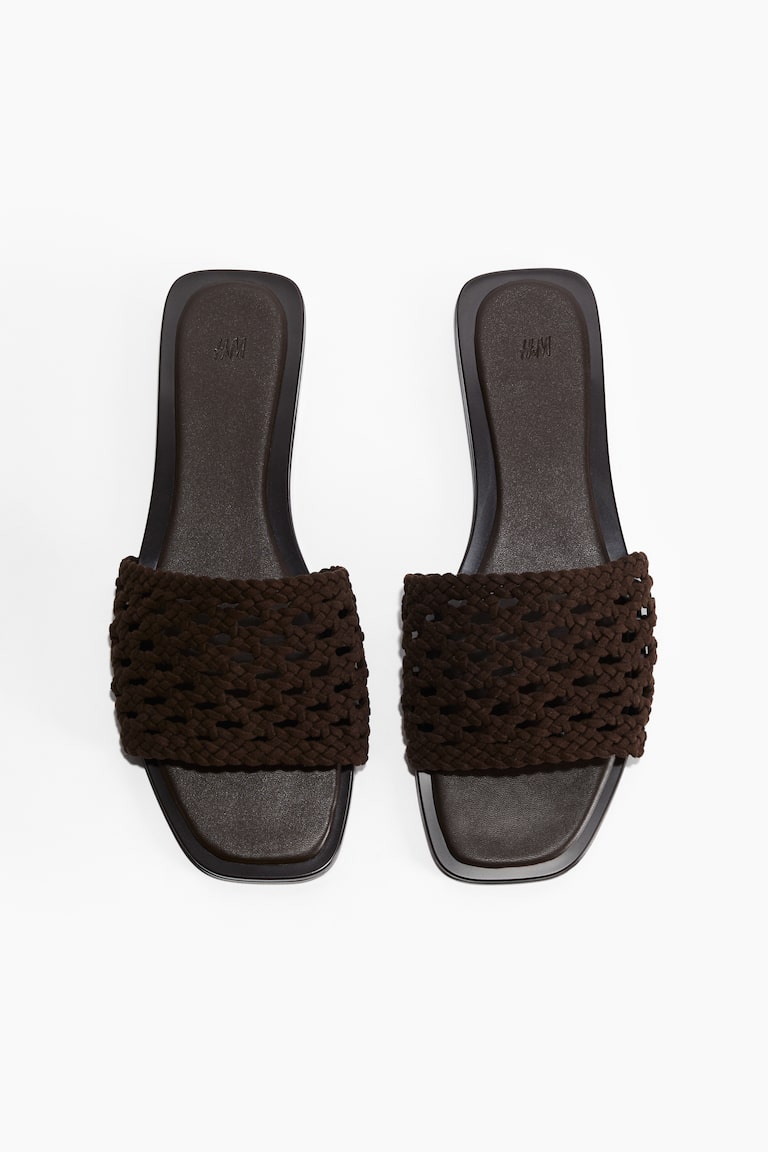 H&M Sandalen mit Flechtriemen Super Rabatt