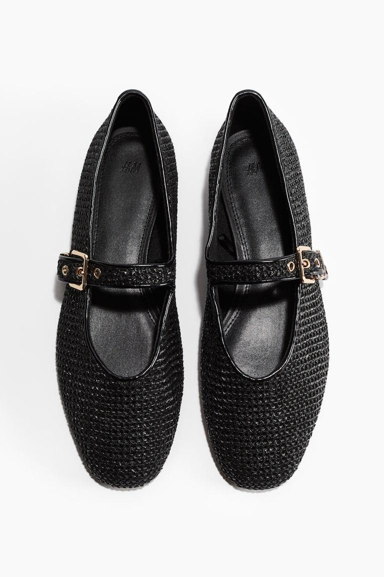 H&M Geflochtene Mary-Janes Meist gekauft