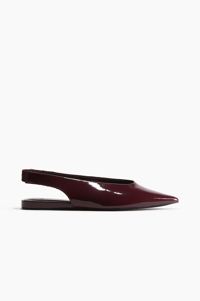 H&M Lack-Slingpumps Fabrik Onlineshop