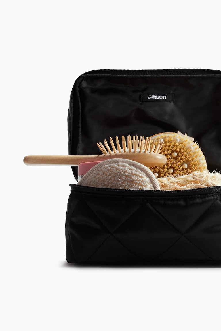 H&M Große Kulturtasche mit zwei Böden Black Friday