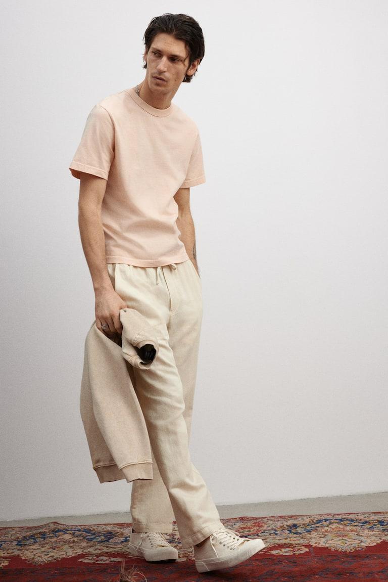 H&M Hose aus Leinen in Relaxed Fit Cyber Monday