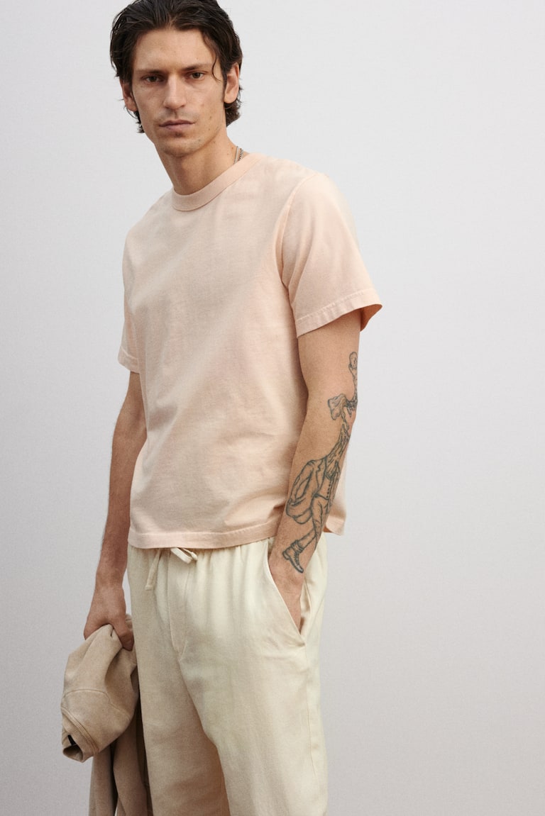 H&M Hose aus Leinen in Relaxed Fit Cyber Monday