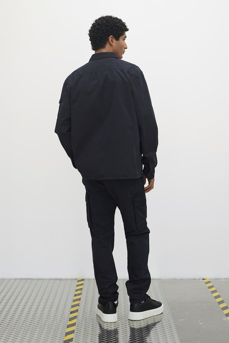 H&M Utility-Overshirt in Regular Fit Discount Store für neue Produkte