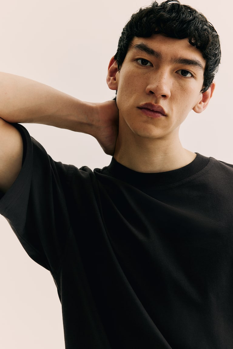 H&M T-Shirt in Oversized Fit Vatertagsangebot