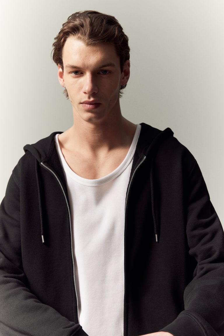 H&M Kapuzenjacke Regular Fit Black Friday Preise