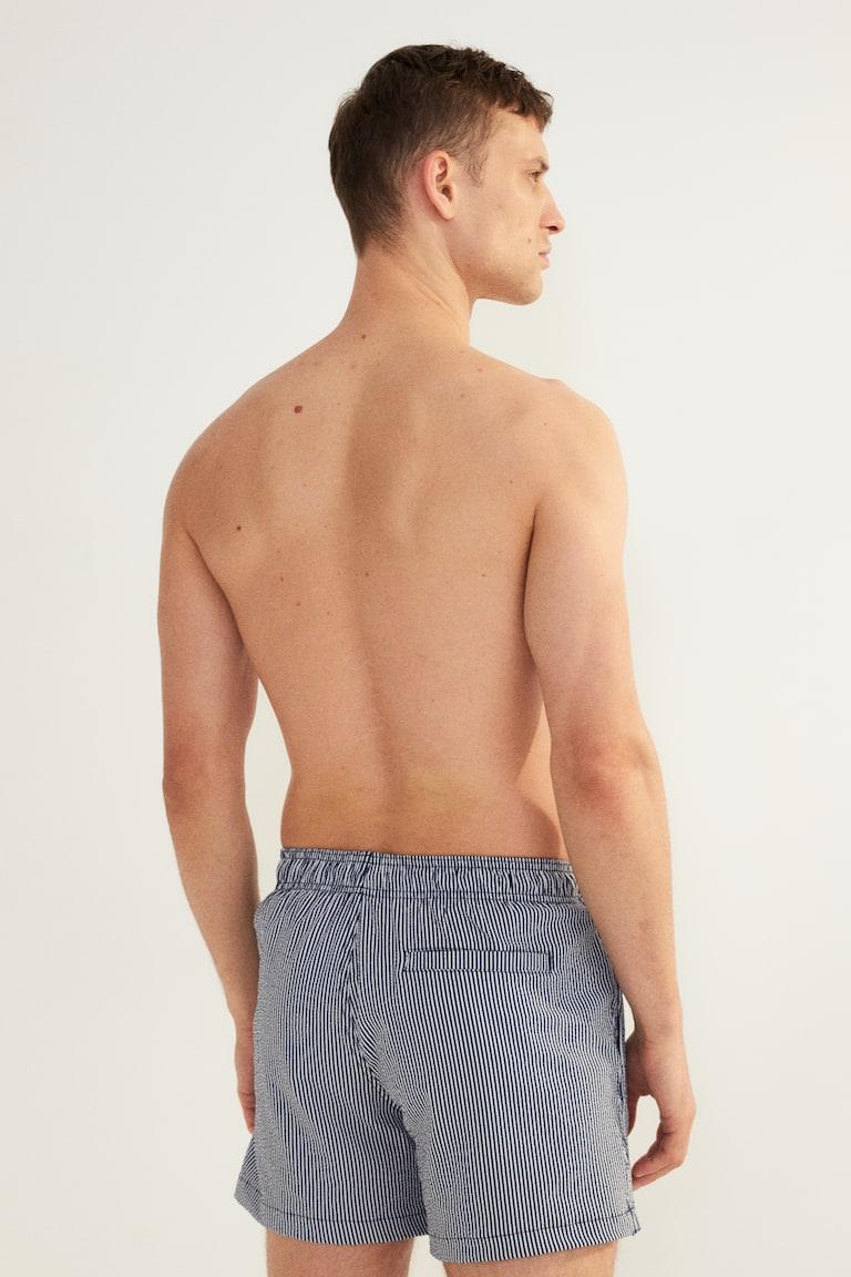 H&M Badeshorts aus Seersucker Fabrik Onlineshop
