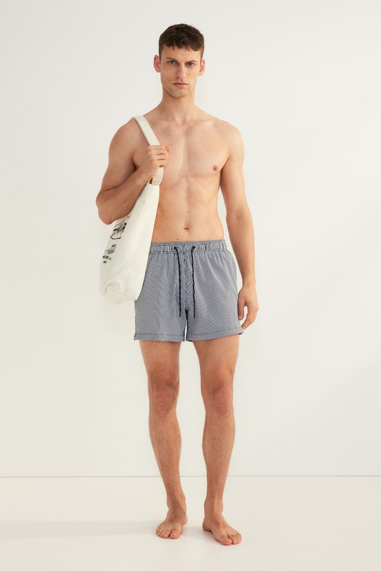 H&M Badeshorts aus Seersucker Fabrikpreis