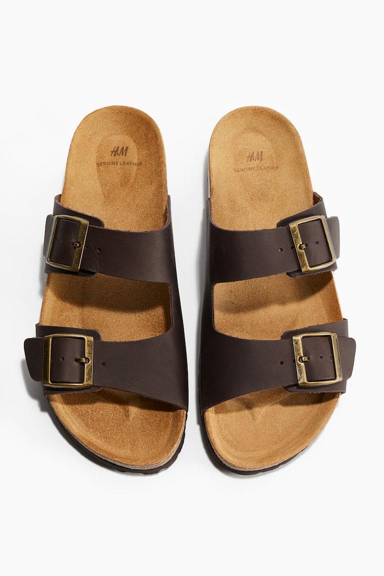 H&M Ledersandalen 50% Rabatt für begrenzte Zeit
