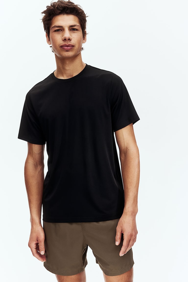 H&M Sportshirt mit DryMove™ in Regular Fit Begrenztes Angebot