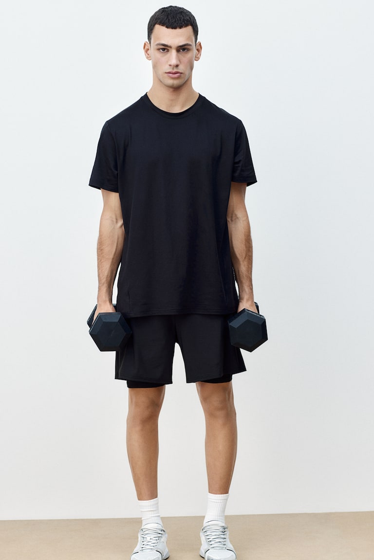 H&M Sportshirt mit DryMove™ in Regular Fit Jubiläumsangebot