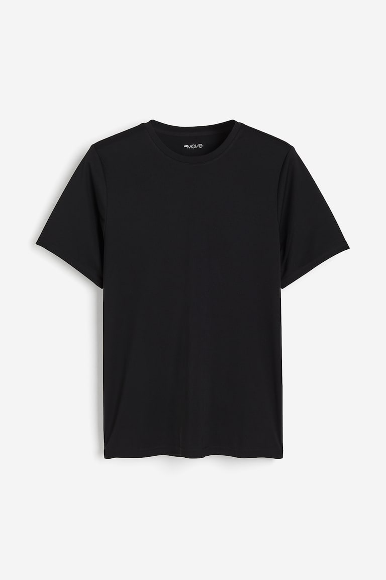 H&M 3er-Pack Sportshirts mit DryMove™ in Regular Fit Bis zu 50% Rabatt