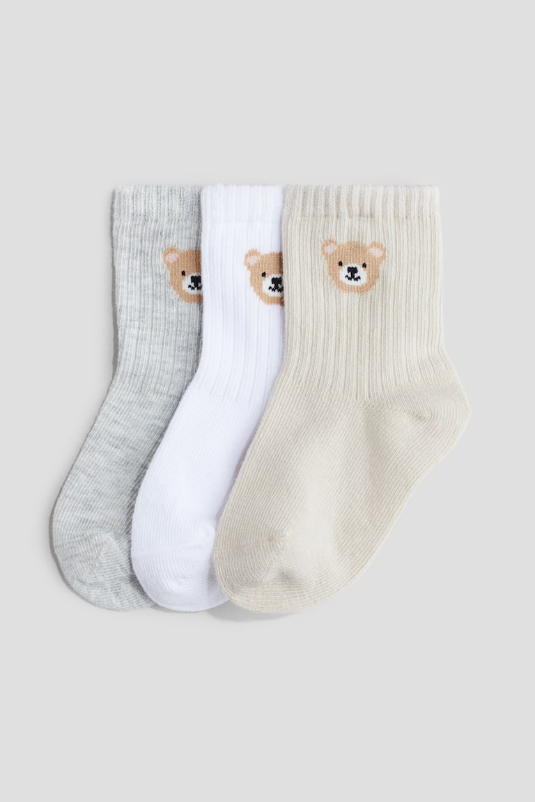 H&M 3er-Pack Socken 50% Rabatt für begrenzte Zeit
