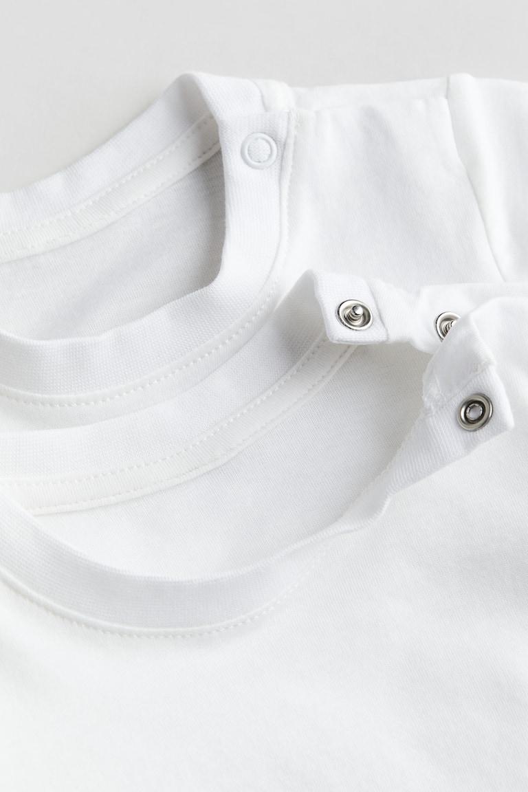 H&M 2er-Pack Baumwoll-T-Shirts Outlet