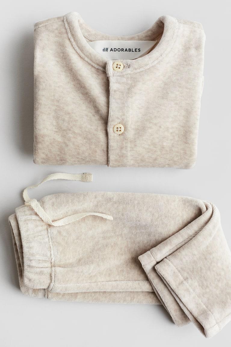 H&M 2-teiliges Set aus Velours Bestseller