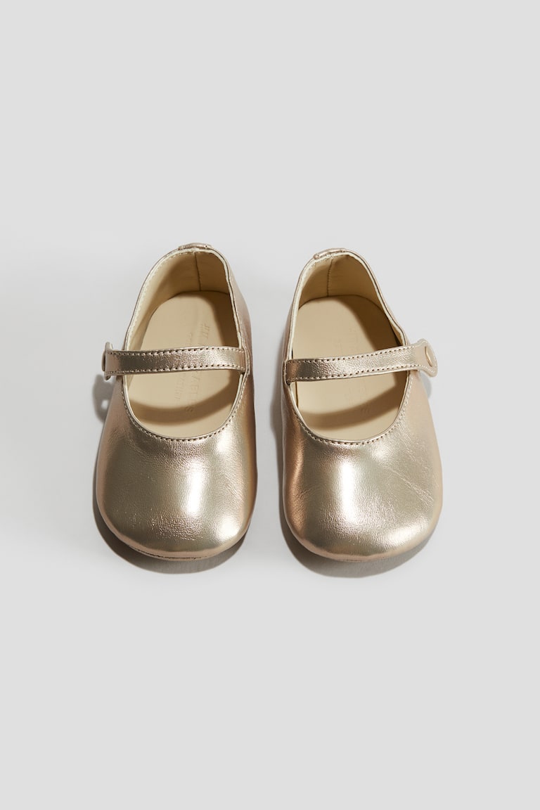 H&M Ballerinas aus Leder mit weicher Sohle Tägliche Deals