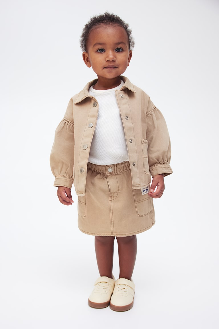 H&M Overshirt aus Baumwolle Super Rabatt