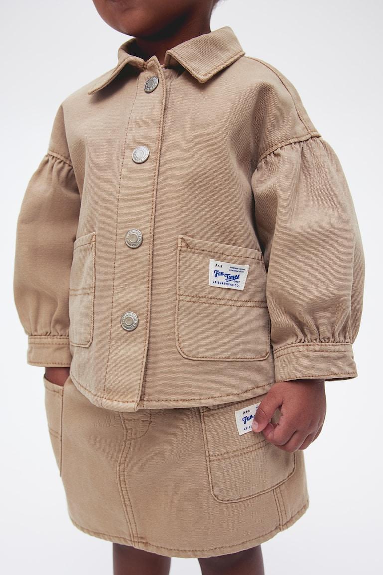 H&M Overshirt aus Baumwolle Super Rabatt
