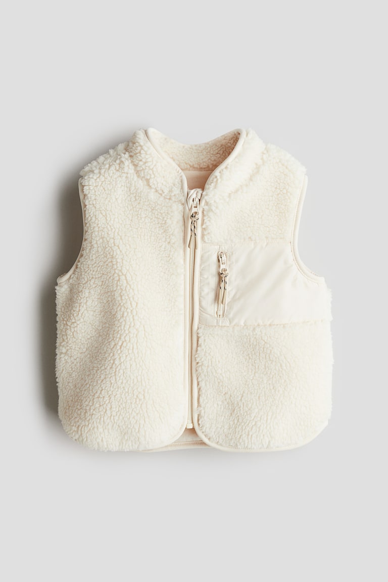 H&M Weste aus Teddyfleece Günstig kaufen