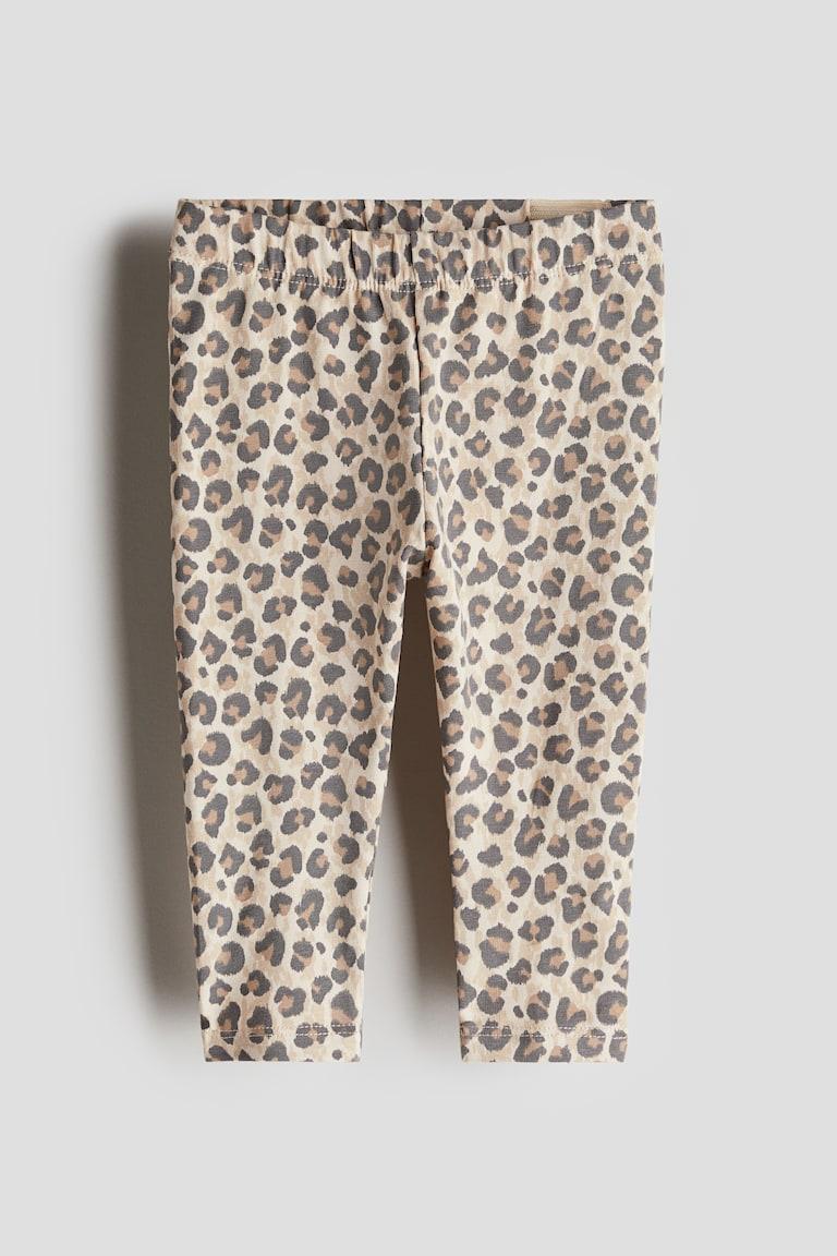 H&M Bedruckte Leggings aus Baumwolle Exklusivangebot