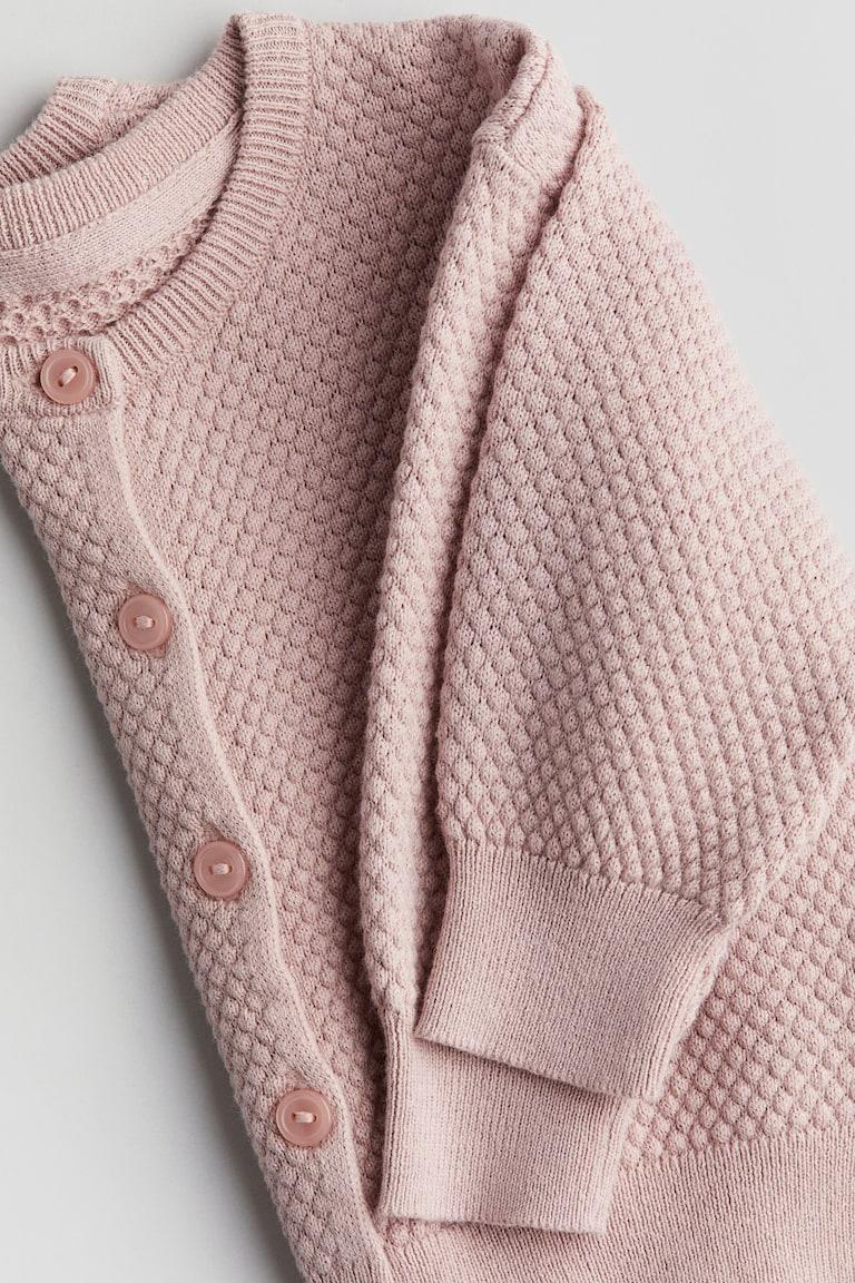 H&M Baumwollcardigan in Musterstrick Osterangebot