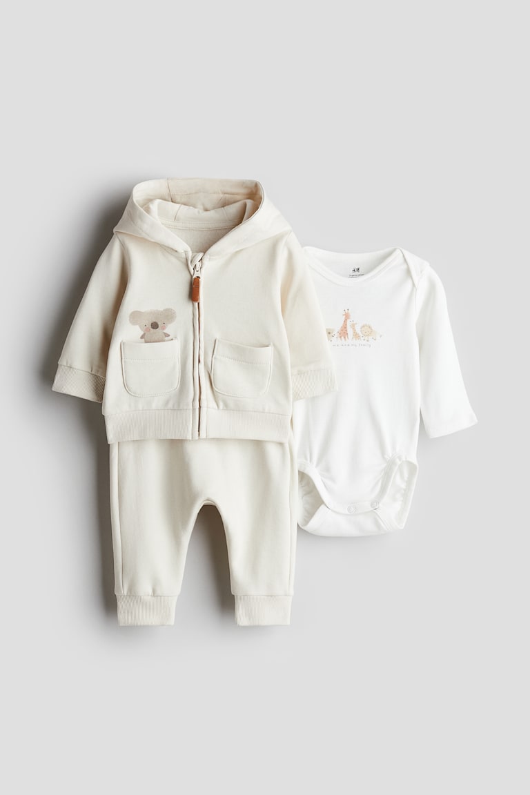 H&M 3-teiliges Baumwollset