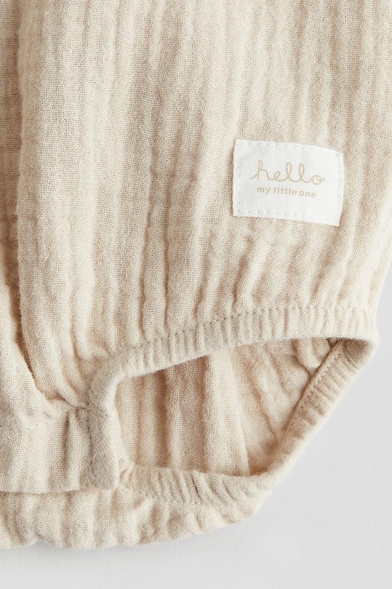 H&M Strampler aus Baumwollmusselin Riesige Rabatte