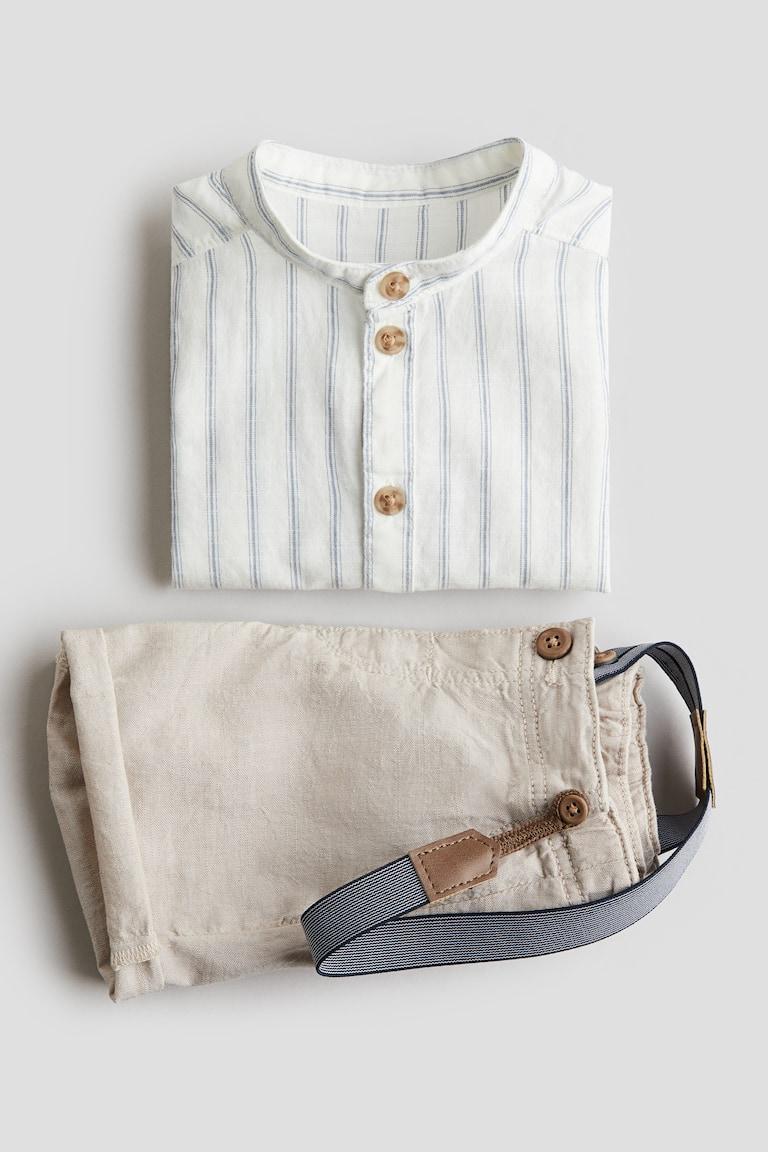 H&M 2-teiliges Set mit Hosenträgern 50% Rabatt für begrenzte Zeit