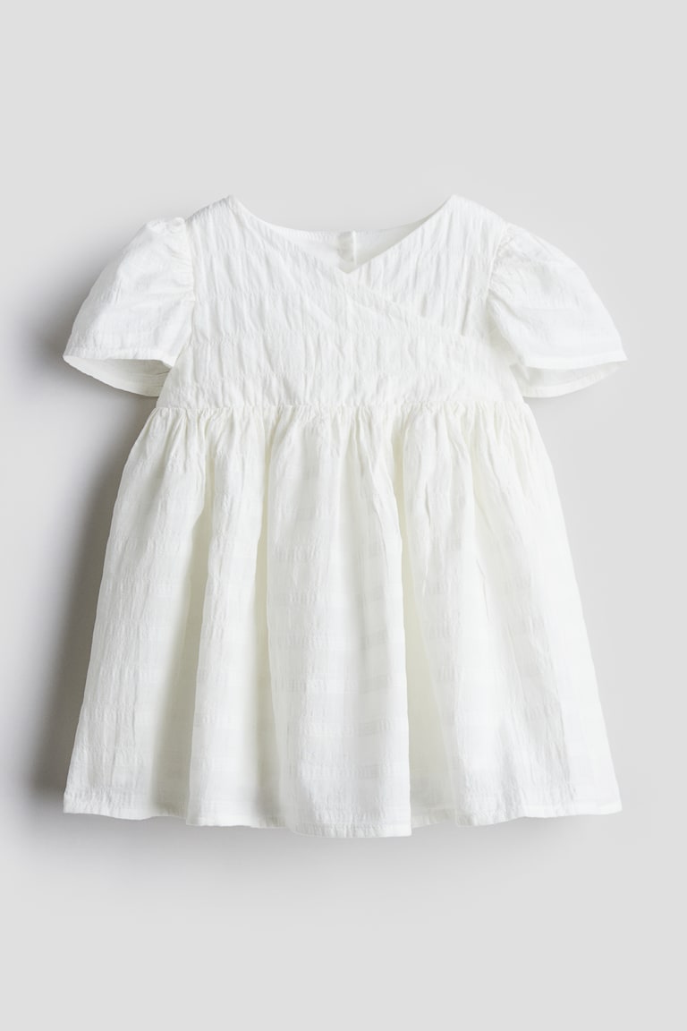 H&M Baumwollkleid im Wickelschnitt Outlet