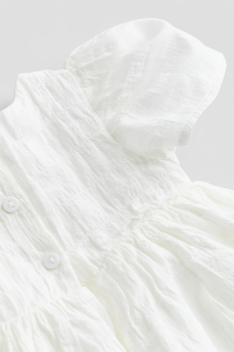 H&M Baumwollkleid im Wickelschnitt Outlet