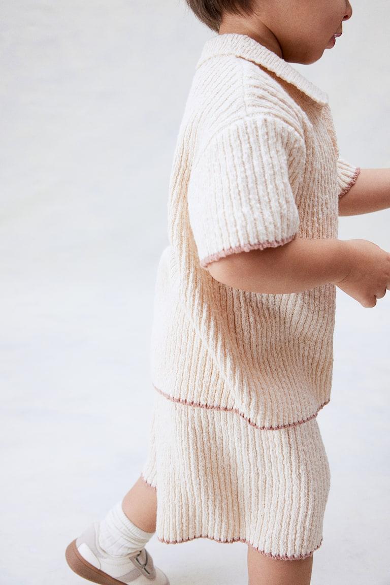 H&M 2-teiliges Set aus Boucléstrick Exklusivangebot