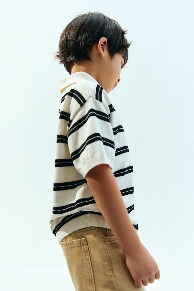 H&M Poloshirt aus Baumwollstrick Bestseller