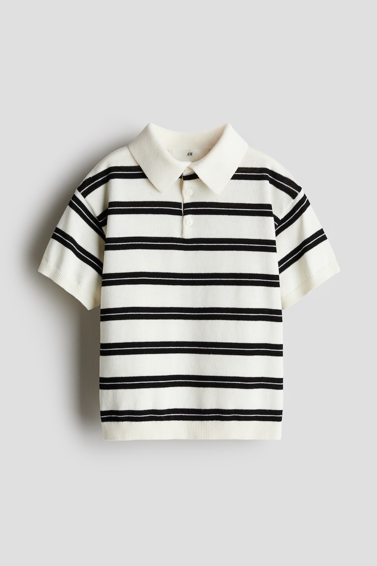 H&M Poloshirt aus Baumwollstrick Saisonale Angebote