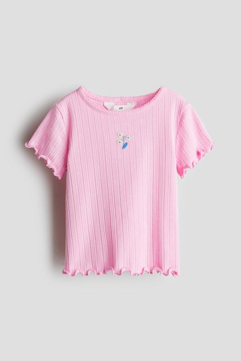 H&M Pointelleshirt Exklusivangebot