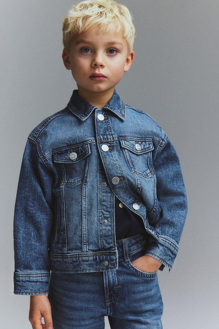 H&M Denimjacke in Loose Fit Letzte 3 Tage