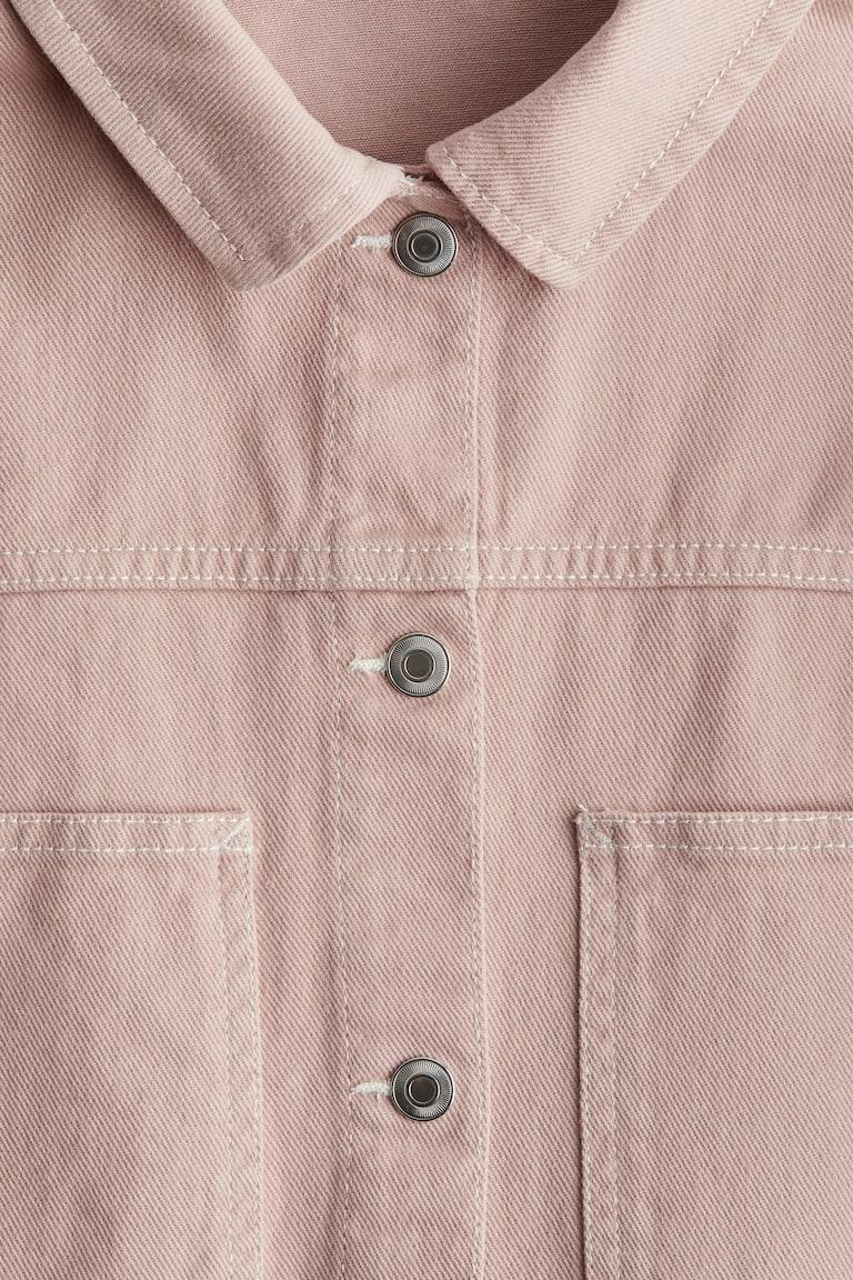 H&M Oversized Jacke aus Baumwolltwill Bis zu 50% Rabatt