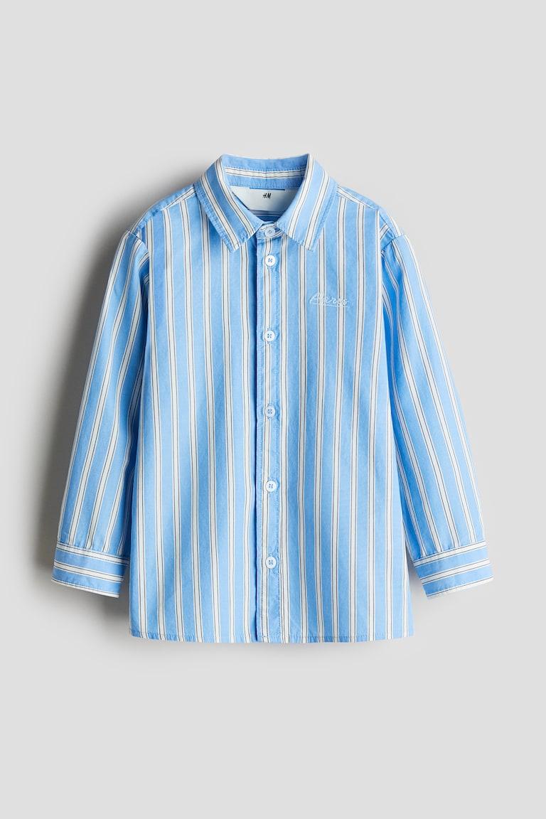 H&M Hemd aus Baumwollpopeline 50% Rabatt mit kostenlosem Versand